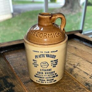 McCormick Platte Valley Stoneware Whiskey Jug